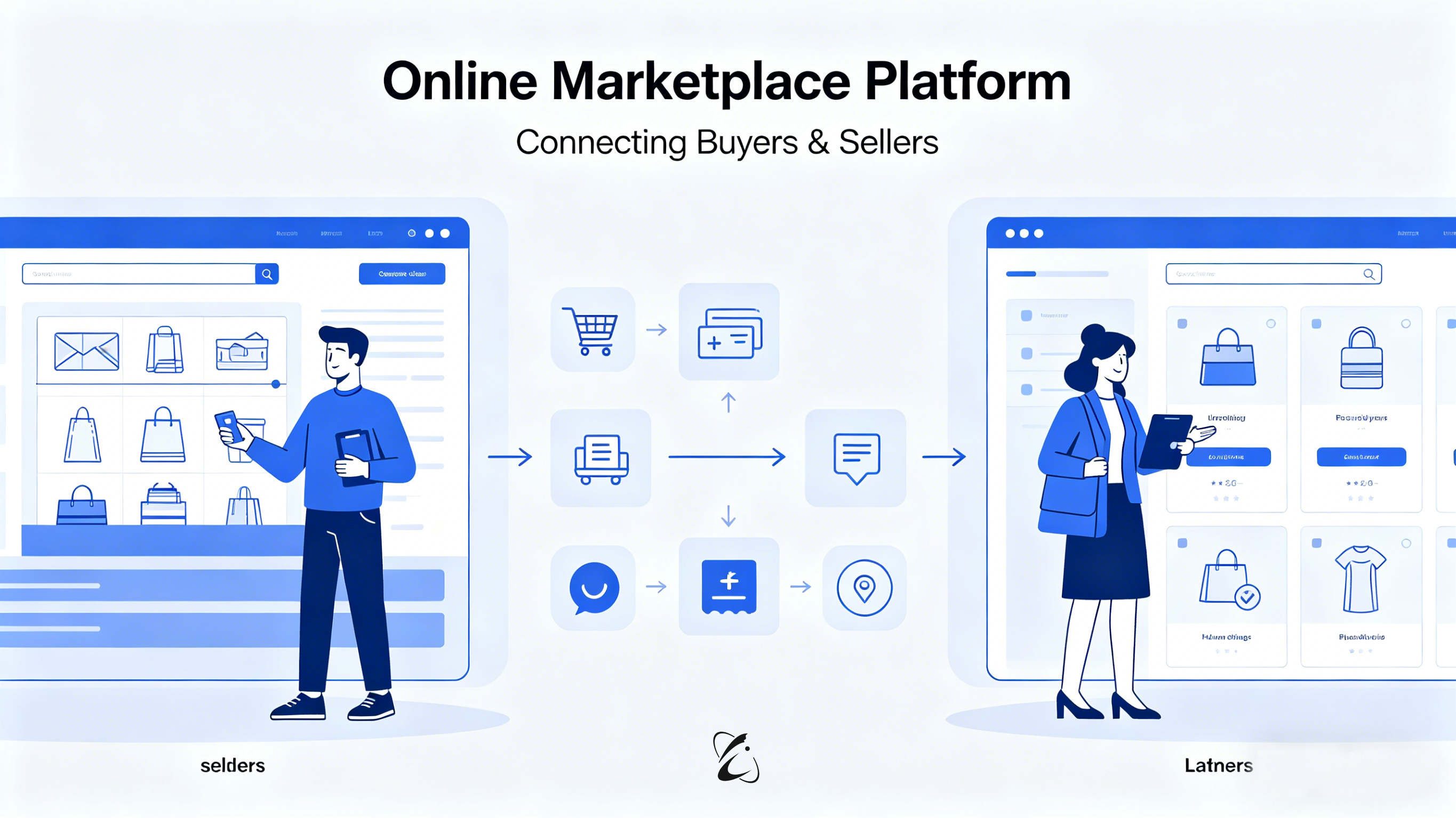 Provision of an online marketplace for buyers and sellers of goods ...